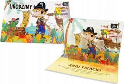 Kartolinë ditlindjeje B6 Birthday Card, me zarf, me urim gati brenda