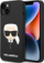 Mbulesë telefoni Karl Lagerfeld KLHMP14MSLKHBK, për iPhone 14 Plus, silikon, MagSafe, e zezë