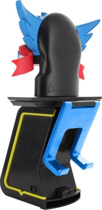 Држач за контролер Exquisite Gaming Cable Guy Ikon Sonic, осветлена база 20 cm, USB полнење, повеќебоен