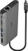Dock USB C Lindy 43323, HDMI DP 4K, Power Delivery 100W, gri