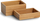 Organizues kozmetike Zeller Bamboo, 2 nivele, prej druri bambu, natyral