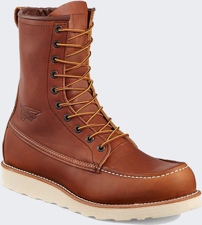 Çizme pune Red Wing Traction Tred 8", soft toe, lëkurë kafe