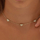 Qafore Love me zemra të shkëlqyera Aurora SAR39, e veshur me ar