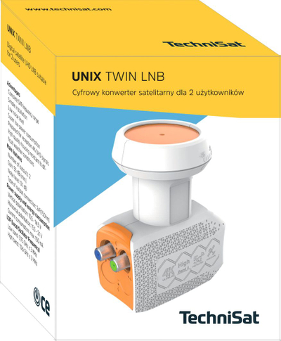 Konvertues satelitor TechniSat UNIX Twin LNB