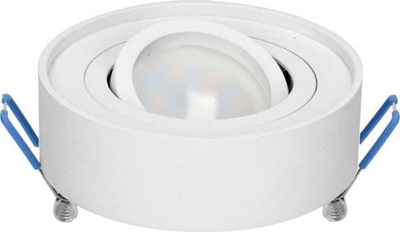 Вградлив спот AD-OD-6169/W GU10 MR16, ротирачки, алуминиум, бел