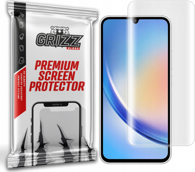 Folie mbrojtëse GrizzGlass Hydrofilm për Samsung Galaxy A34, hidrogel, transparente
