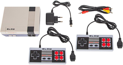 Konzolë lojërash retro Blow, 620 lojëra, gri