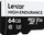 Kartë memorje Lexar High-Endurance MicroSDXC, 64GB, Class 10 UHS-I U3 V30