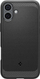 Mbështjellës telefoni Spigen Rugged Armor MagSafe, për iPhone 16, matte black, i zi