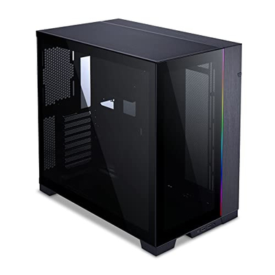 Kutia për kompjuter Lian Li O11D Evo, ATX Mid Tower, xham i temperuar, e zezë