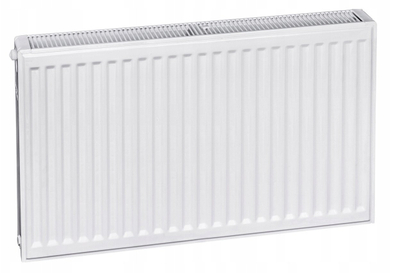 Радијатор челик Termoteknik V22 600/2600, 4347W, со држачи, бел