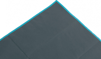 Peshqir udhëtimi Lifeventure Recycled SoftFibre Trek Towel Large, thith shumë, thahet shpejt, gri