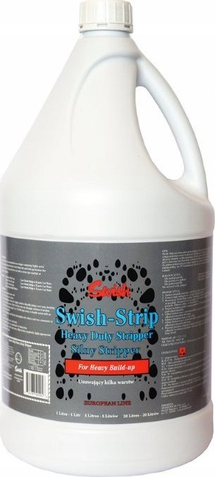 Solucion pastrimi Swish Swish Strip, heqës shtresash polimerike për dysheme, 5L