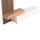 Set mobilje TV Dort HM18076.01, melaminë 249.5cm, me rafte muri, sonoma e bardhë