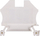 Terminal hekurudhor Shumee EURO 43409WT, 2 tela 4mm², i bardhë