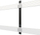 Mbajtëse muri dyfishe B-Tech BT8390-WFK3, për SYSTEM X BT8390, metalike