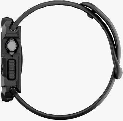 Заштитна футрола Spigen Rugged Armor 2 за паметен часовник на јаболко 11 42mm, мат, црна
