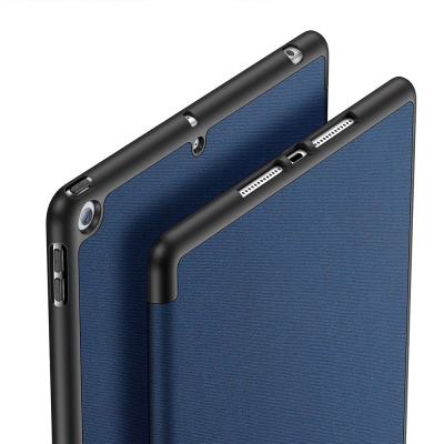 Mbulesë tablet DUX DUCIS Trifold Stand, për iPad 10.2", me stylus, blu