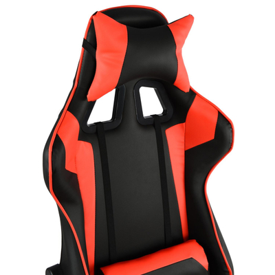 Karrige gaming, PU, 67×70×134 cm (HM1056.01), zezë/ kuqe
