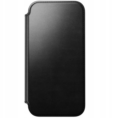 Futrollë Nomad për iPhone 17 Pro Max Modern Folio, lëkurë Horween, me xhepa për karta, e zezë