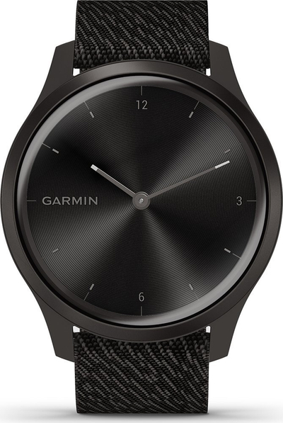 Orë e zgjuar Garmin Vivomove 3, me GPS, mat rrahjet e zemrës, e zezë