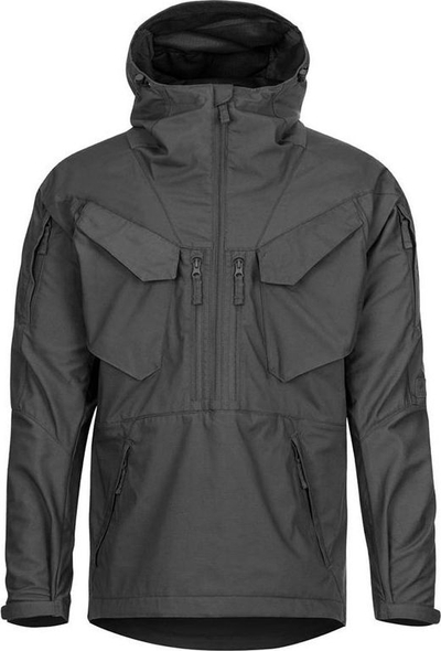 Xhaketë anorak Helikon-Tex Pilgrim për burra, bushcraft, X-Small, e zezë