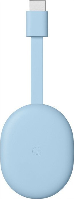 Adapter multimedia Google Chromecast, 4K HDR, Google TV, blu