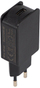 Karikues rrjeti 76-032#, USB, 2A, i zi