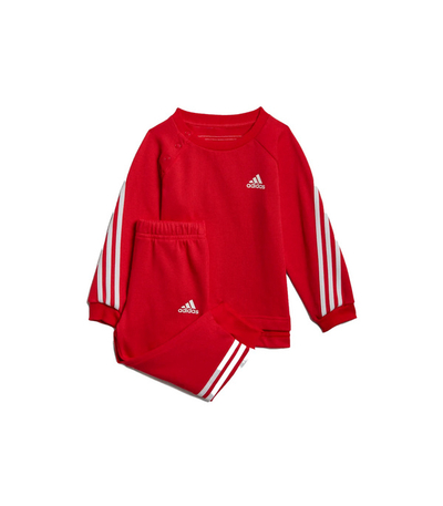 Trenerka set për fëmijë Adidas, e bardhë/e kuqe