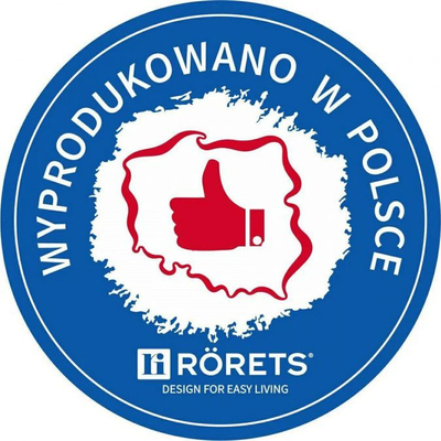 Tharëse rrobash Rorets Nano 2929-40000, e zezë