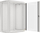 Kabinet rrjeti Lanberg WF01-6418-10S, 19", 18U, gri