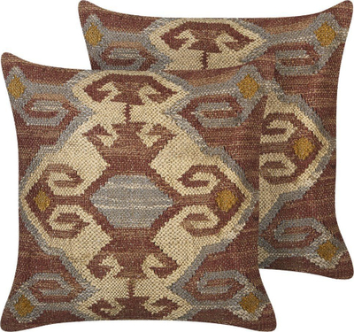 Set jastëkësh dekorativë URPAD, jute, 45 x 45 cm, shumëngjyrësh
