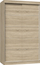 Dollap garderobe Iga 120, dyer rrëshqitëse, druri Oak Sonoma, kafe