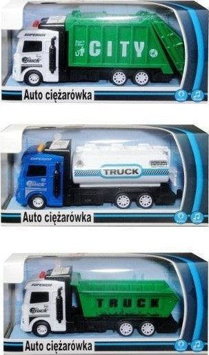 Kamion lodër Swede Auto, me drita dhe tinguj, shumëngjyrësh