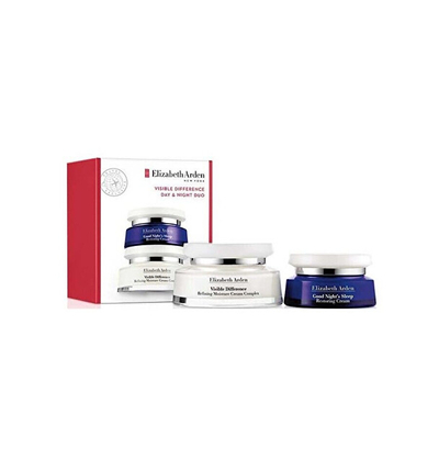 Set kujdesi për fytyrë Elizabeth Arden Visible Difference Day & Night Duo, krem dite 100 ml + kremi rigjenerues nate 50 ml