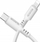 Kabllo karikimi Somostel USB C në Lightning, 20W 3.1A, 1.2m, e bardhë