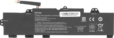 Bateri laptopi Mitsu TT03XL, 4400mAh, 11.1V, e zezë