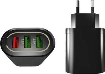 Karikues muri Gonga, 3 porta USB, Quick Charge, i zi