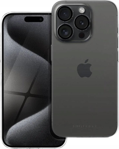 Mbrojtëse telefoni Roar Futera Pure Simple Fit për iPhone 12 Pro Max, transparente