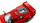 Lodër ndërtimi LEGO Ferrari F40 Supercar, set model ndërtimi, për ekspozim, shumëngjyrëshe