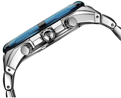 Orë për meshkuj Casio, e zezë & e argjendtë