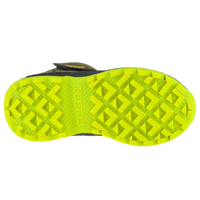 Këpucë dimri për çuna Kappa Thabo Tex K 260897K-3133, lëkurë sintetike, jeshile