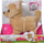 Lodër qenush Simba ChiChi Love Baby Puppy, 15 cm, që ecën dhe lehin, bezhë