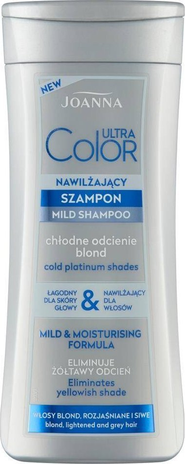 Shampo për flokë Joanna Ultra Color Purple Neutralizing, për tone të verdha, 200 ml