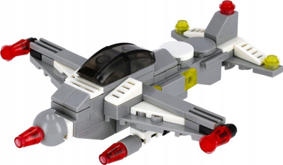 Lodër me blloqe ndërtimi ALLEBOX Construction Blocks Army, set ushtarak, me 3 makina