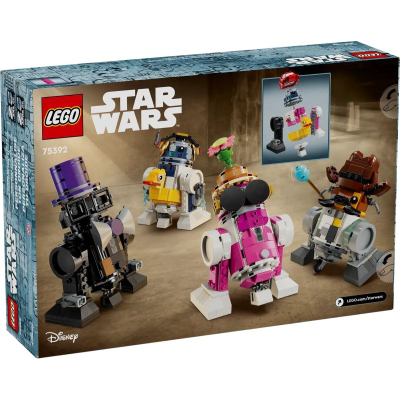 Lodër LEGO Star Wars 75392 Creative Play Droid Builder, set ndërtimi, 9+