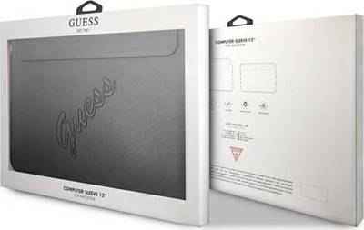 Заштитна навлака за лаптоп Guess Sleeve Case, 13\", црна