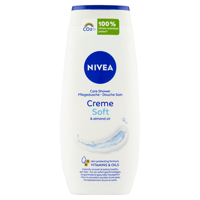 Set për femra Nivea Feel Soft, xhel dushi për trup 250 ml + krem hidratues për lëkurë 100 ml + antiperspirant roll-on 50 ml