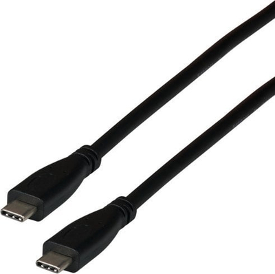 Kabllo USB EFB USB4 USB C në USB C, 0.8m, 40 Gbit/s, i zi