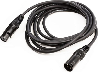 Kabllo audio Monkey Banana 230923, XLR mashkull–mashkull, 2m, e zezë